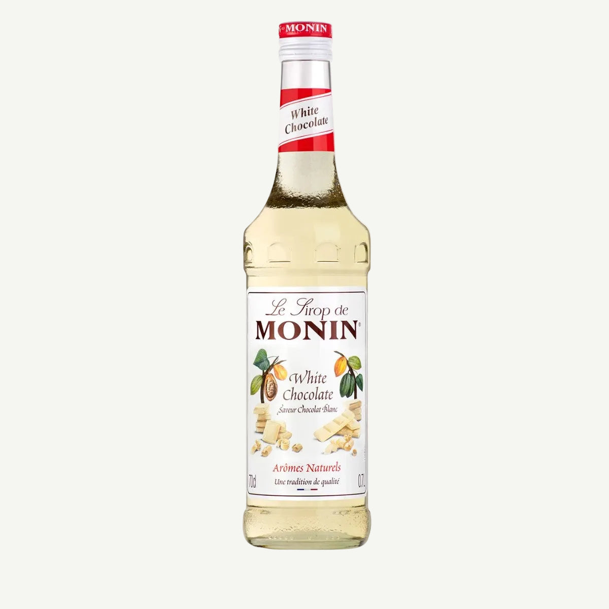 SIRUPAS MONIN BALTO ŠOKOLADO SKONIO 0.7 L