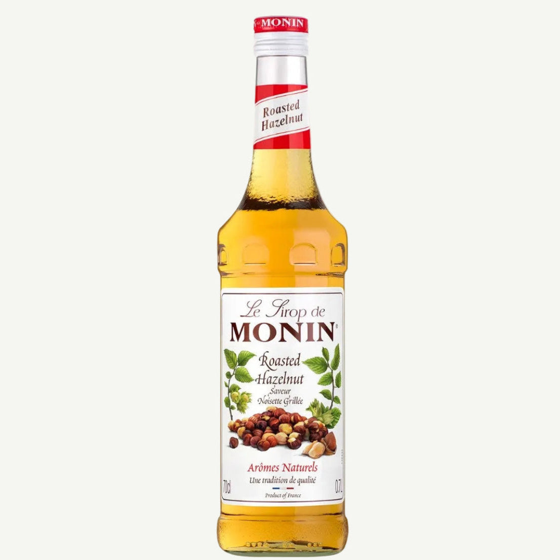 Sirupas Monin skrudintų lazdynų riešutų skonio, 0,7 l butelis