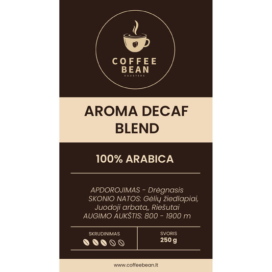 AROMA DECAF BLEND (KAVA BE KOFEINO)