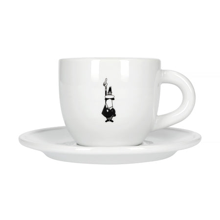 Bialetti cappuccino puodelis su lėkštute