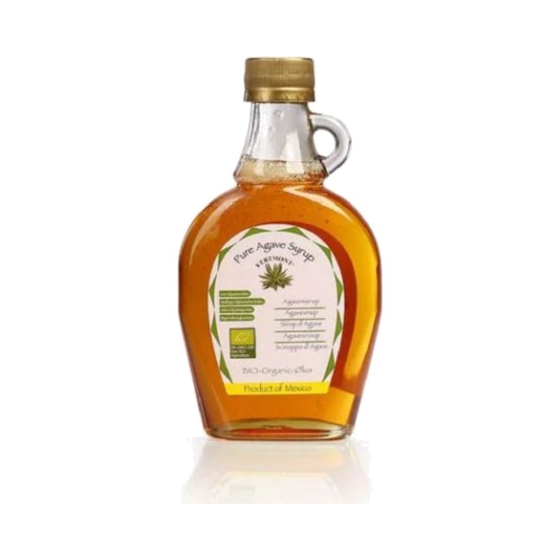 Ekologiško agavų sirupo 235 ml butelis