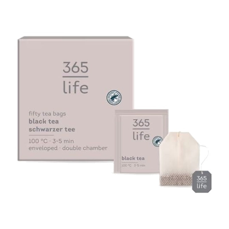 Juodoji arbata 365 life, 50 pakelių pakuotė