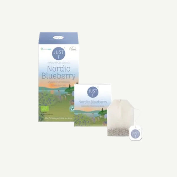 Ekologiška vaisinė arbata Nordic Blueberry, 20 vnt.