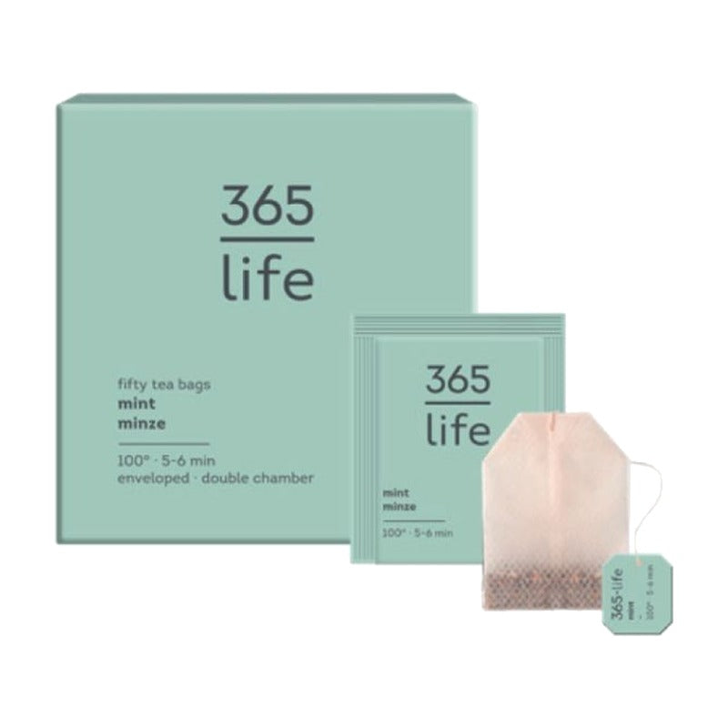 Mėtų arbata 365 life, 50 pakelių pakuotė