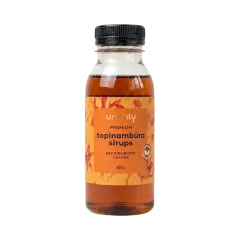 Natūralaus topinambų sirupo 350 g butelis