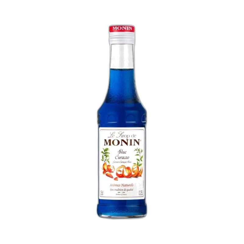 Sirupas Monin Blue Curaçao skonio, 0,25 l – butelis