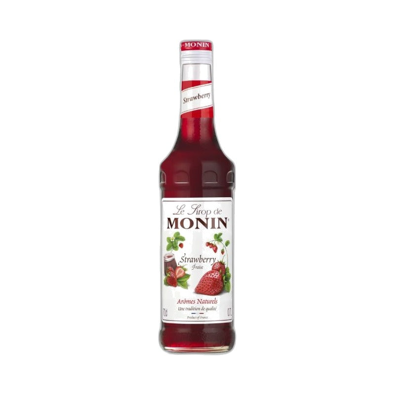 Sirupas Monin braškių skonio, 0,7 l – butelis