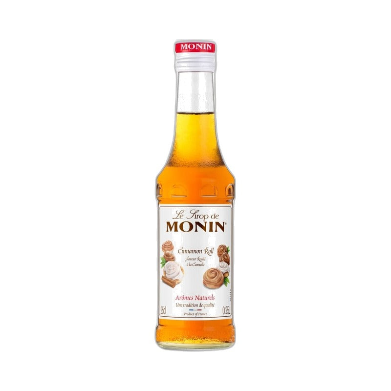Sirupas Monin cinamoninių bandelių skonio, 0,25 l – butelis