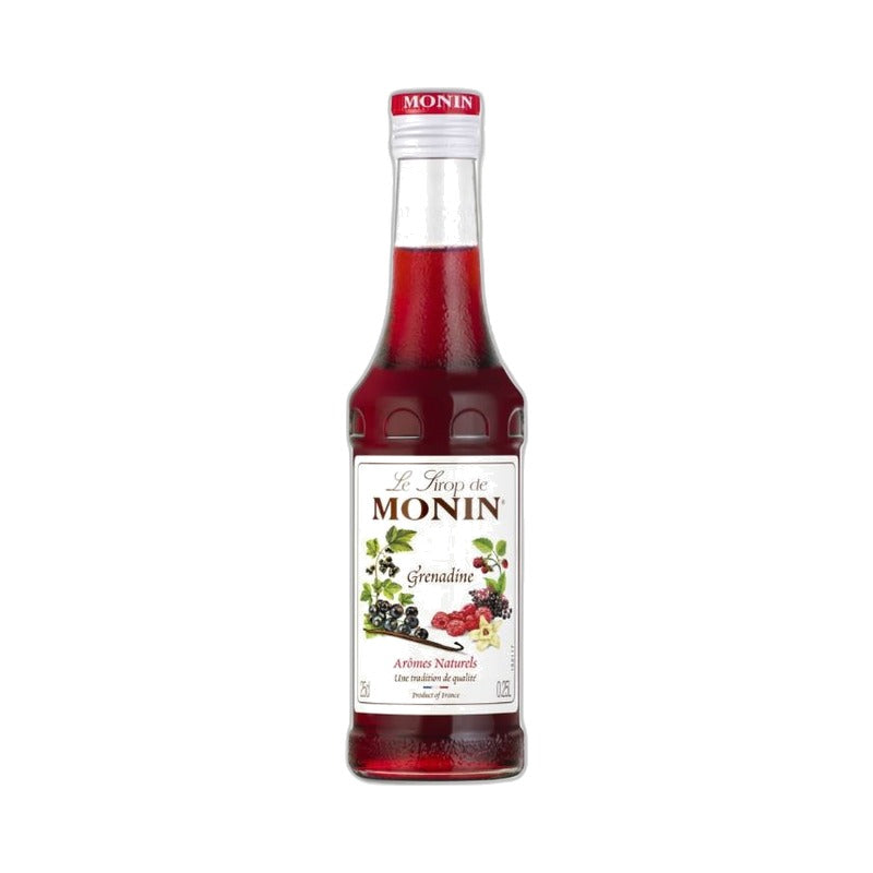 Sirupas Monin grenadino skonio, 0,25 l – butelis