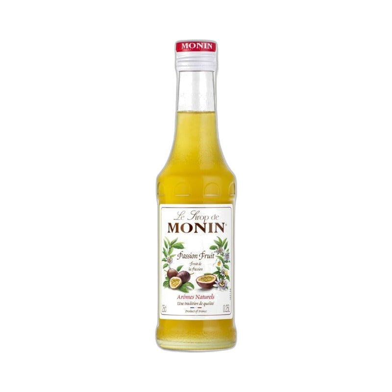 Sirupas Monin pasiflorų skonio, 0,25 l – butelis