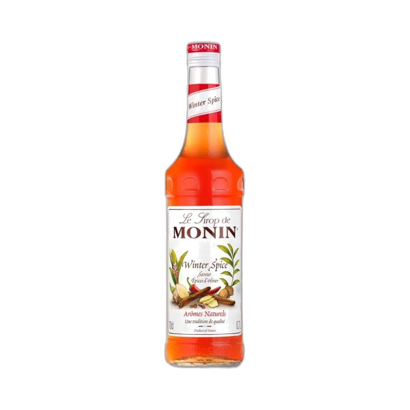 Sirupas Monin žiemos prieskonių skonio, 0,7 l – butelis