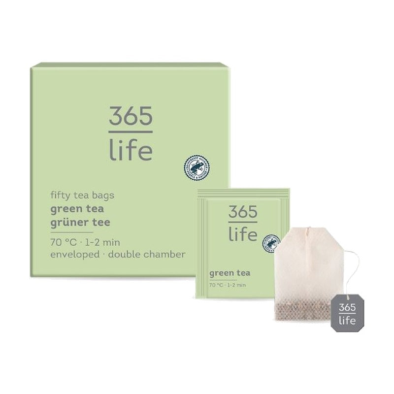 Žalioji arbata 365 life, 50 pakelių pakuotė